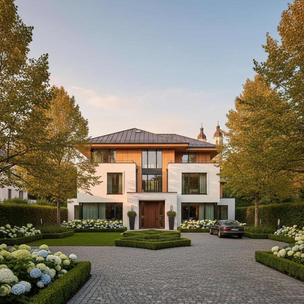 Luxuriöse moderne Villa – Premium Immobilien München